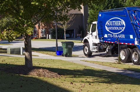 Southern sanitation - Southern Sanitation, Inc. is a residential solid waste and recycling provider in unincorporated Gwinnett County. Weekly collection service includes: Household waste as contained in one 95-gallon cart. Recycling as contained in a 65-gallon cart or 18-gallon bin. Bulk items (furniture, mattresses) and white goods (stoves, refrigerators). 